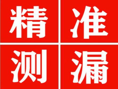 新源精准定位查漏水一次收费多少钱？